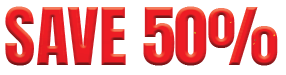 Save 50%